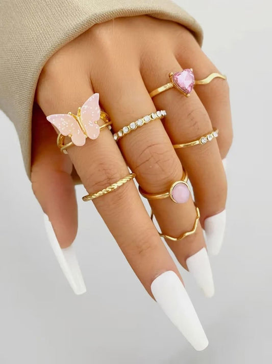 Butterfly Rings Combo