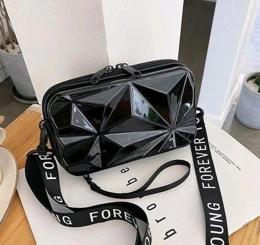 Black Cosmetic Box Bag