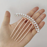 Artificial Pearls Hair Accessory
