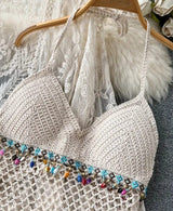 Livia Crochet Beach Co-Ord Set