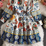Beccon Printed Mini Dress