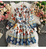 Beccon Printed Mini Dress