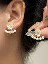 Floral Drape Earrings