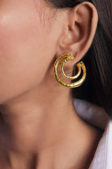 Coiled Statement Earrings