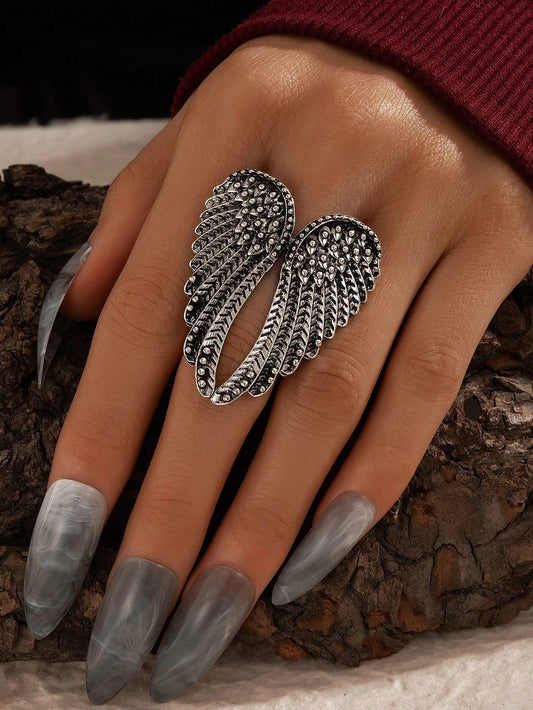 Silver Wings Ring