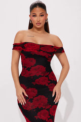 Red Passion Curve Dress