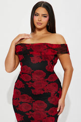 Red Passion Curve Dress
