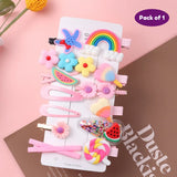Cute Cartoon Hair Clips Set