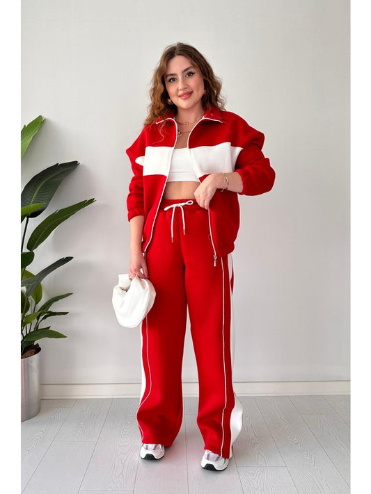 Scarlet Momentum Tracks Co-ord Set