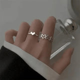 Silver Affection love Ring