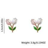 Rosebud Radiance Earrings