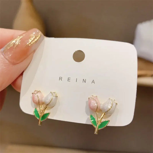 Rosebud Radiance Earrings
