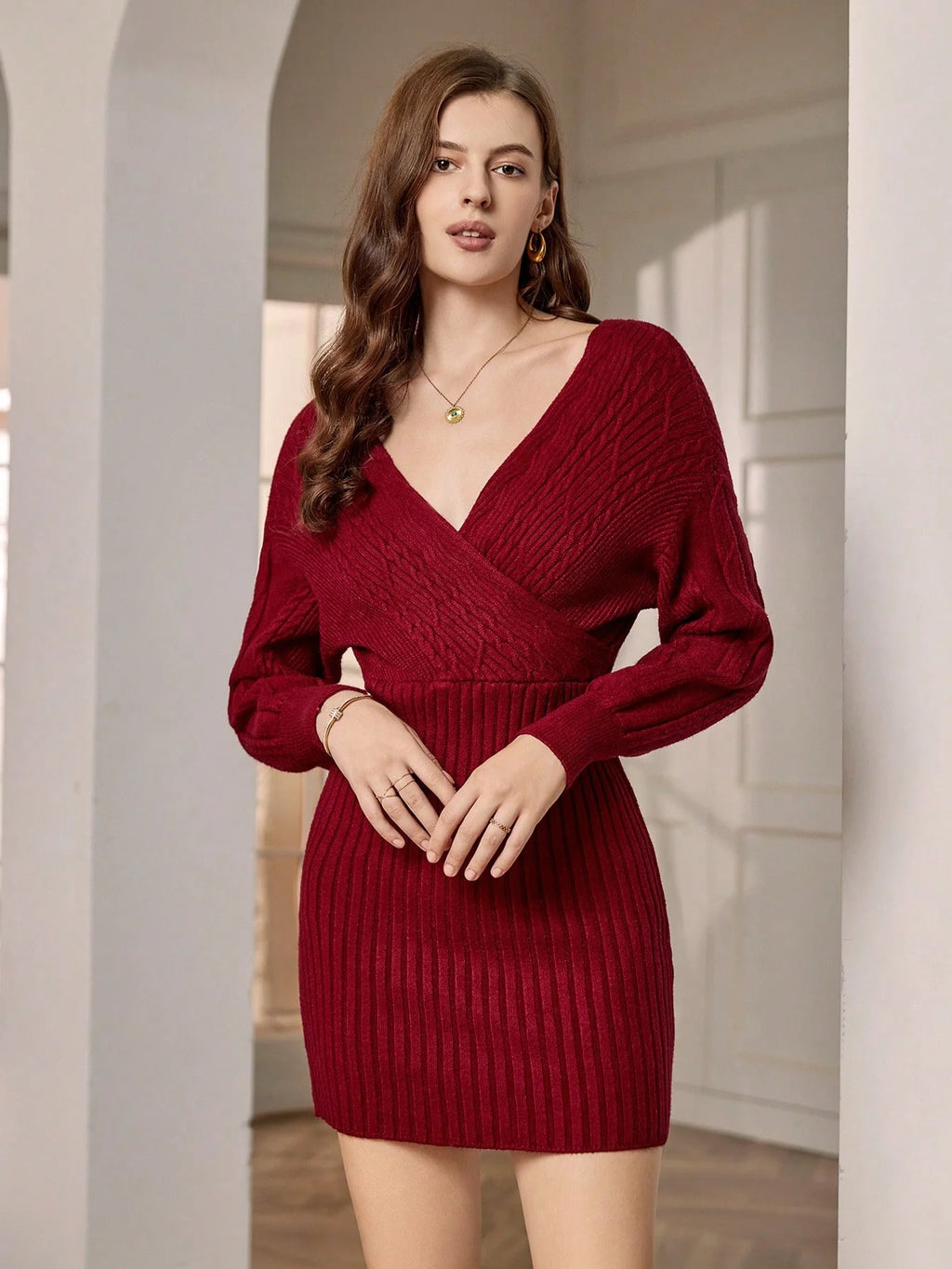 Soft Cozy Winter Dress