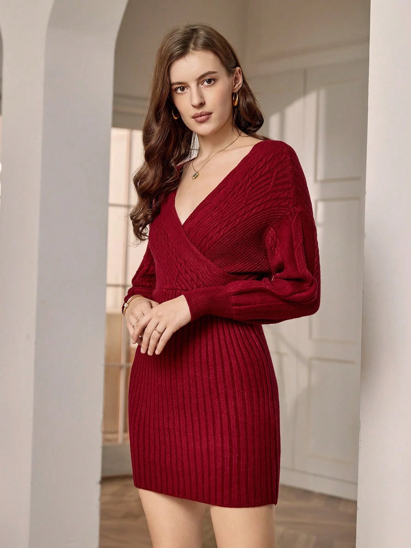 Soft Cozy Winter Dress