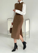 Cozy Belted Classic Winter Dress