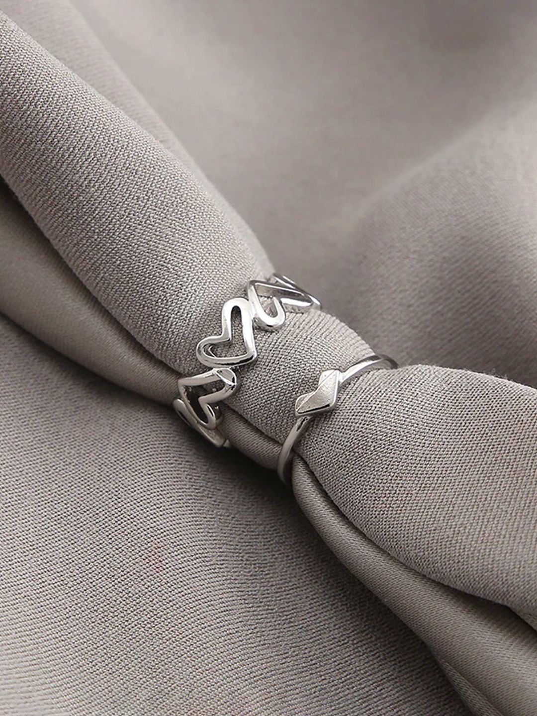 Silver Affection love Ring