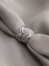 Silver Affection love Ring