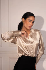 Amanda Satin Premium Shirt