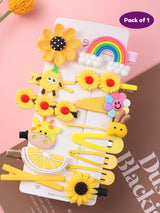Cute Cartoon Hair Clips Set