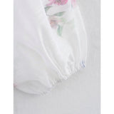 Women's White Floral Shirt