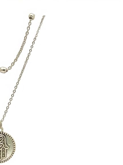 Layered Hamsa Pendant