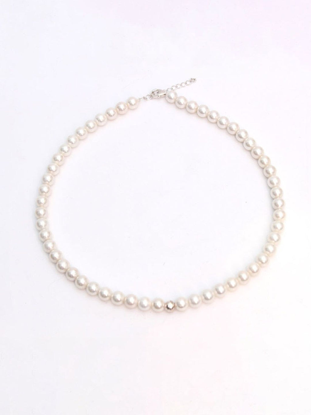 Classic Pearl Choker Necklace