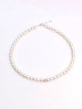 Classic Pearl Choker Necklace