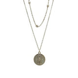 Layered Hamsa Pendant