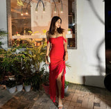 Carmine Flare Dress