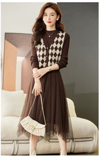 Emmy Latte Warm Dress