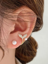 Mermaid Pearl Earrings