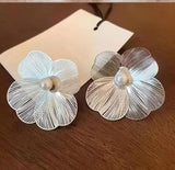 Floral Wings Earring Set Combo