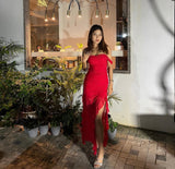 Carmine Flare Dress