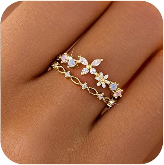 Opal Vine Ring