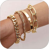 Golden Gilded Harmony Bracelet