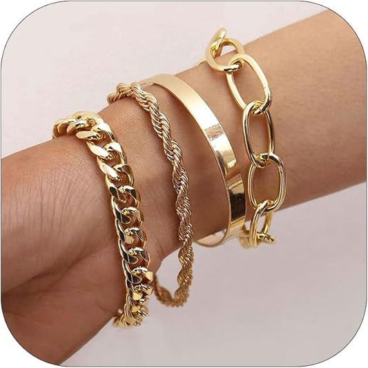 Golden Gilded Harmony Bracelet