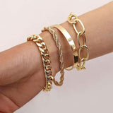 Golden Gilded Harmony Bracelet
