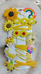 Cute Cartoon Hair Clips Set