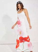 Lotus Bloom Floral Dress