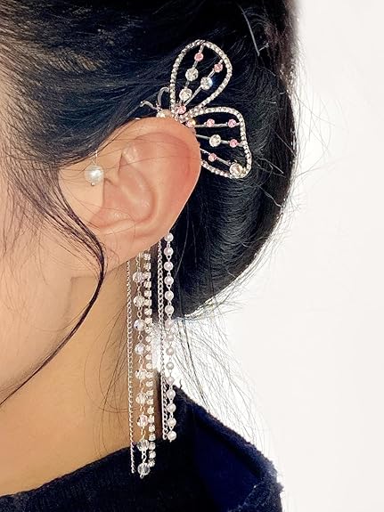 Butterfly Drape Earring