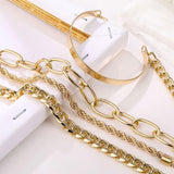Golden Gilded Harmony Bracelet