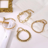 Golden Gilded Harmony Bracelet