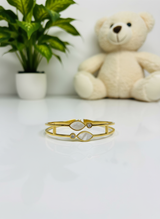 Luna Twin Pearls Bracelet