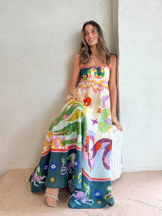 Woella Retrica Print Dress