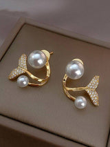 Mermaid Pearl Earrings