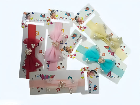 Girls Fancy Bow Hairbands
