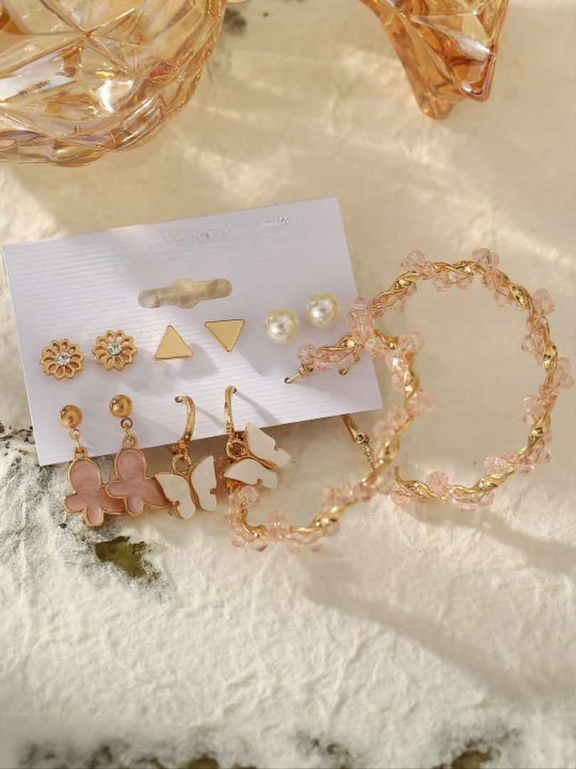 Butterfly Blossom Earring Set