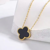 Golden Clover Necklace