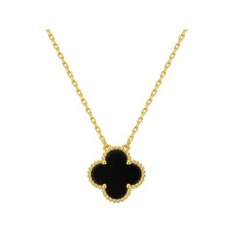 Golden Clover Necklace