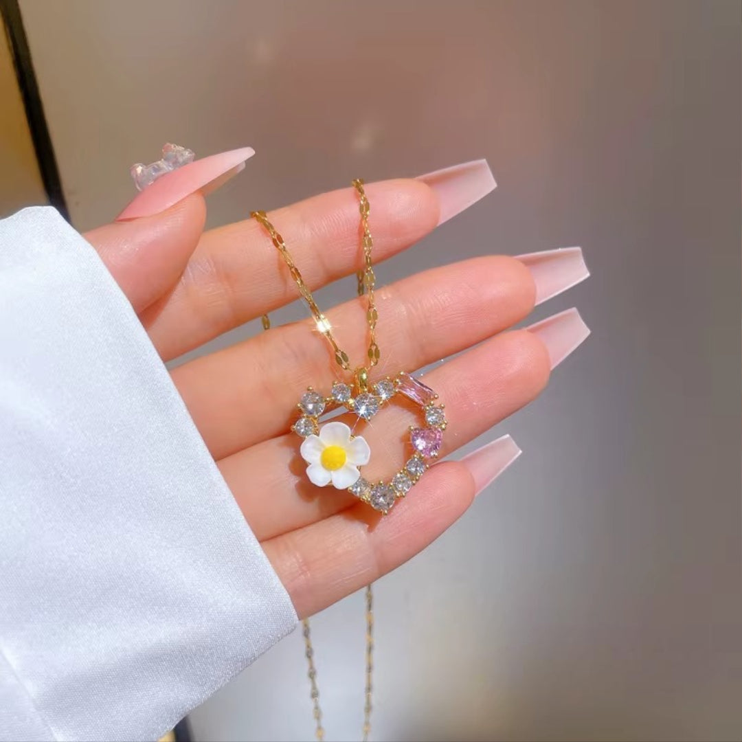 Blossom Heart Necklace